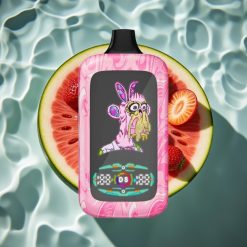 Fumot Digital Monkey 40000 Puffs Dual Mesh Coil Disposable Vape Strawberry Watermelon