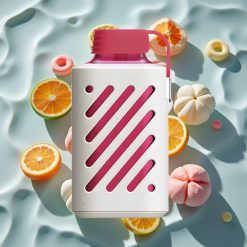 VOZOL GEAR 10000 Disposable Vape Cotton Candy - 10000 Puffs, 20ml E-Liquid, VAMT Mesh Coil, 65% PCR Materials