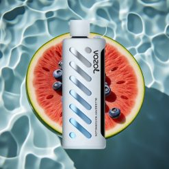 VOZOL Gear Shisha 25000 Puffs Dual Mesh Disposable Vape - Blueberry Watermelon, 5mg/ml Nicotine, 1000mAh Battery