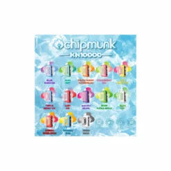 Chipmunk KN10000 Disposable Vape with HD Screen Animation