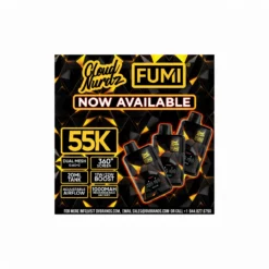 Cloud Nurdz x FUMI 55K Disposable Vape - 55000 Puffs
