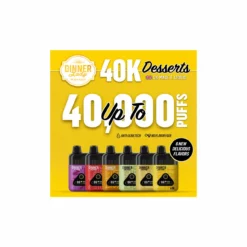 Dinner Lady 40K Desserts Anti-Leak Disposable Vape