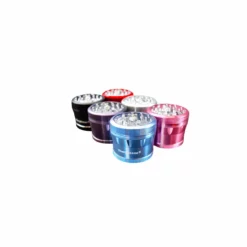 Herb Grinder - Sharpstone VSG2.5 Glass Magnetic Top 4-Piece
